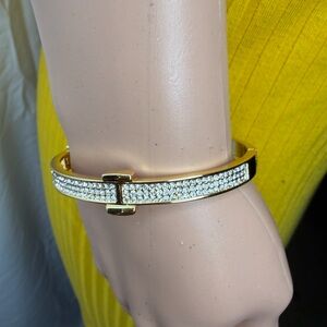 Elegant Gold and Silver Bracelet